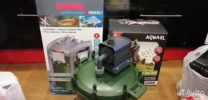 Внешние фильтры для аквариума