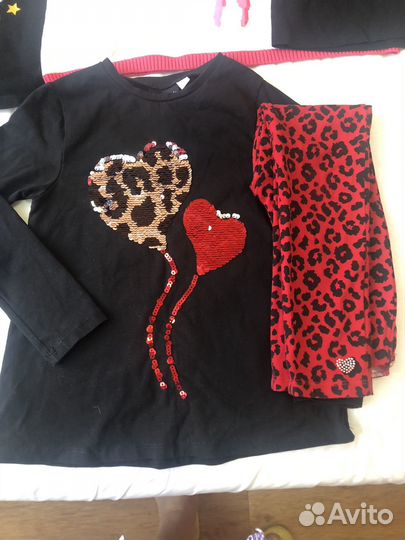 Одежда для девочки 4-6 лет