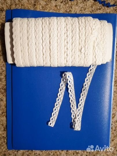 Хлопковое кружево белое