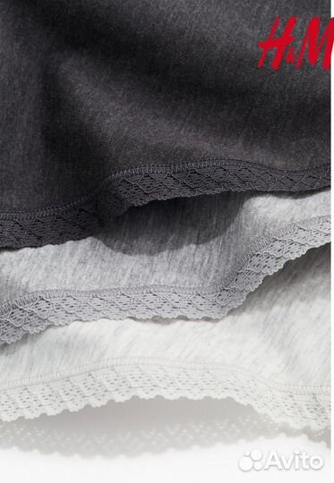 Трусы брифы хлопковые s m l hm