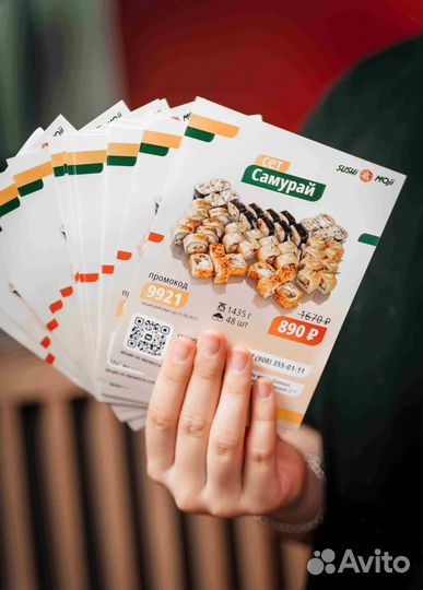 Готовый бизнес кафе и точек доставки пиццы и суши