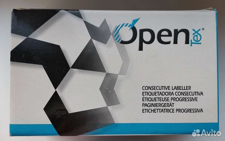 Нумератор кроя Open TEX 2234 этикет пистолет