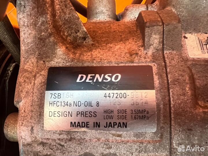 Компрессор кондиционера 2JZ-GE vvti Toyota Aristo