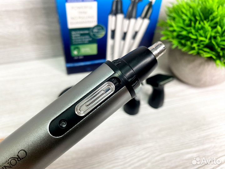 Триммер для ушей и носа 3в1