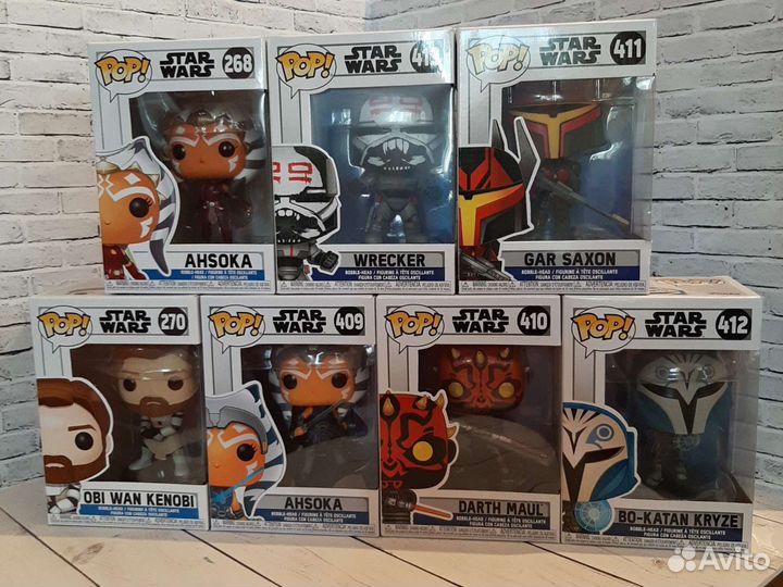 Funko POP star wars/ clon wars/ obi wan kenobi