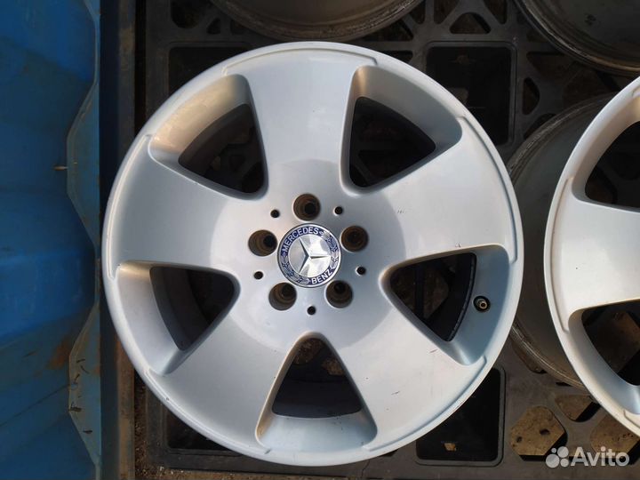 Оригинальные диски r17 на Mercedes 221