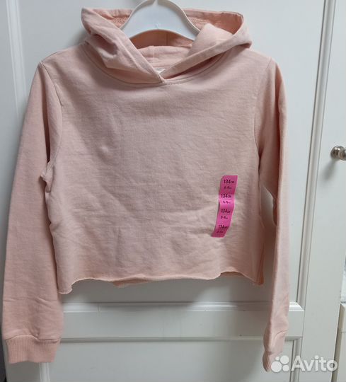 Худи укороченное для девочки 122 128