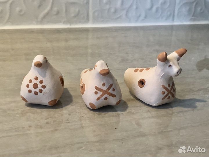 Глиняная игрушка (свистулька)