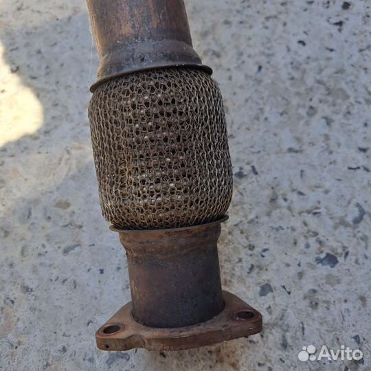 Труба приёмная глушителя audi a6 c7