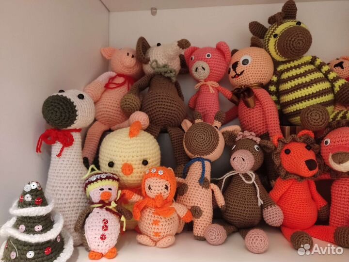 Игрушки вязаные ручной работы