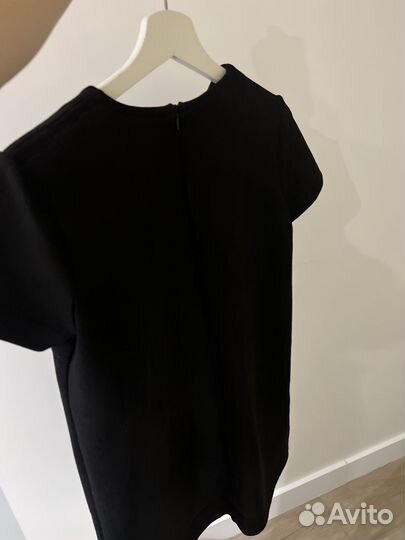 Замшевое черное платье befree