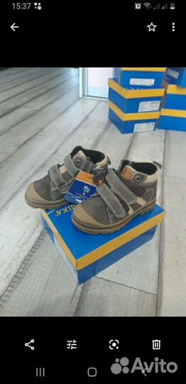 Новые Ботинки из натур. материалов