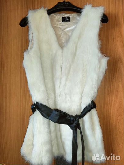 Жилетка меховая женская