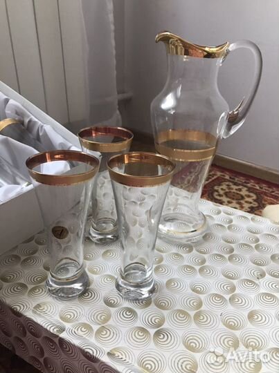 Графин с бокалами новые