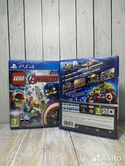 Lego Marvel Avengers Мстители PS4