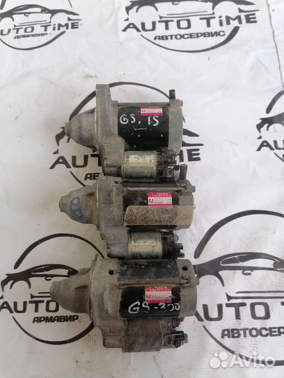 Стартер lexus is gs