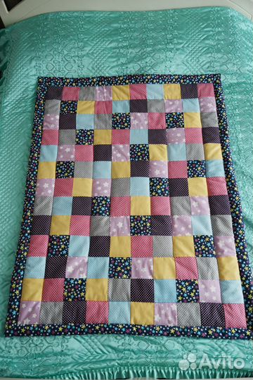 Одеяло лоскутное 110*140