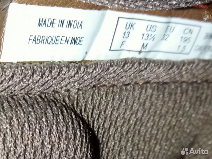 Ботинки кожанные Clarks, р. 32