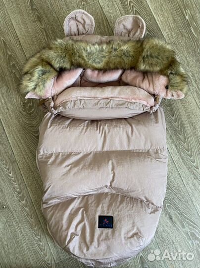 Зимний конверт в коляску