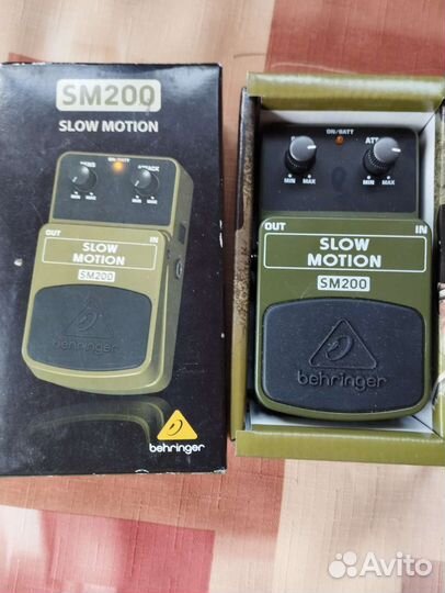 Гитарная педальBehringer, slow motion, SM200