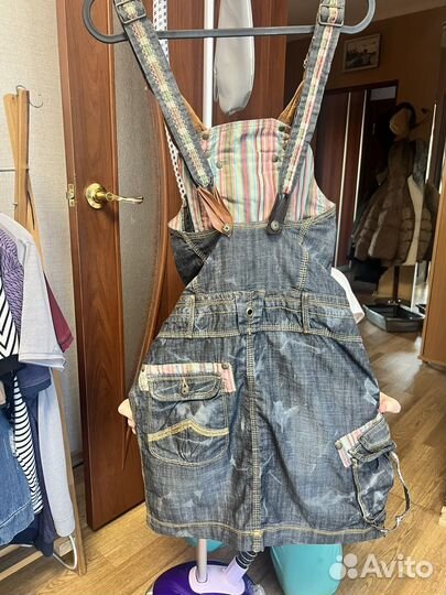 Джинсовый сарафан