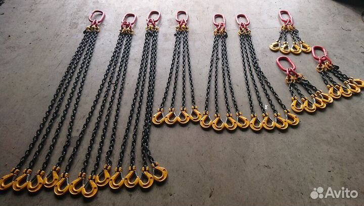 Стропы канатные, текстильные