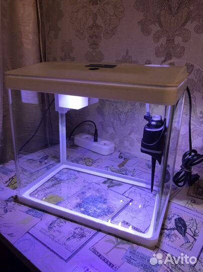 Аквариум Prime, 15 л, с LED-светом и фильтром