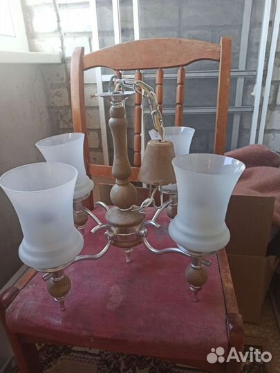 Люстра потолочная бу СССР