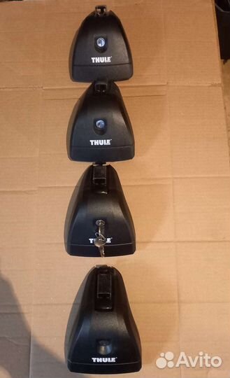 Комплект упоров крыши thule 751 с адаптерами