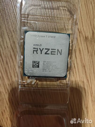 Процессор ryzen 7 3700x