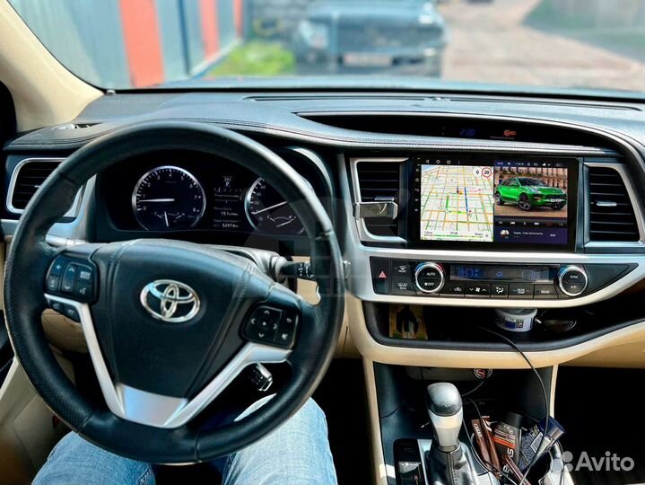 Магнитола android 3.32 Toyota Highlander 13-2019