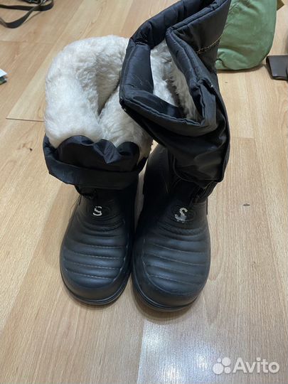 Сапоги зимние с мехом