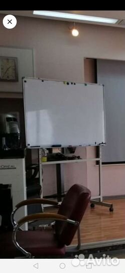 Магнитная доска на подставке с колесиками