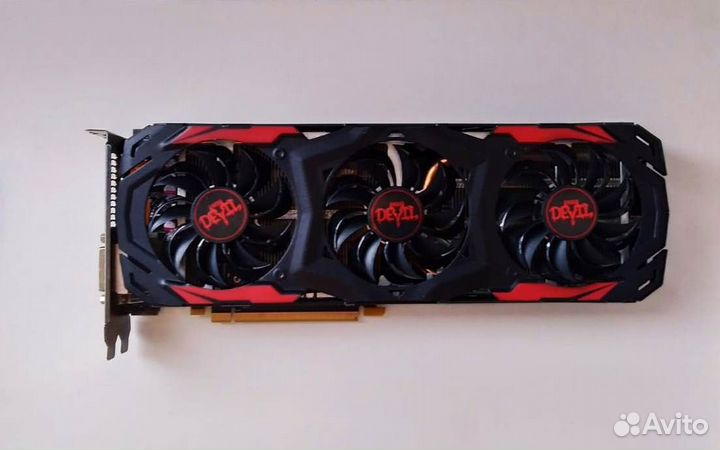 Видеокарта PowerColor RX 480 Red Devil 8GB
