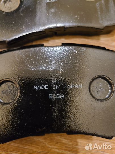 Колодки фирмы MK kashiyama. subaru levorg