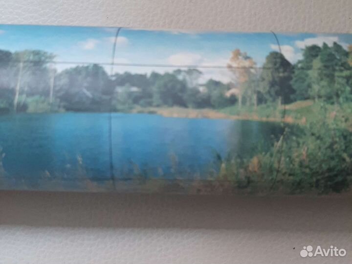 Фото панно озеро и лес 165 на 225 новые