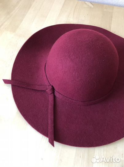 Шляпа фетровая женская