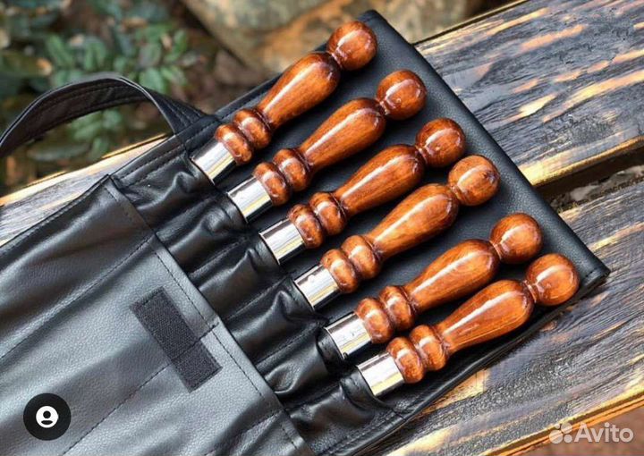 Набор шампуров в чехле