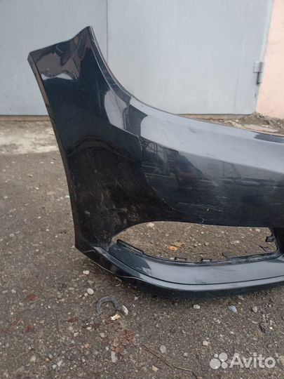Передний бампер на mercedes цешка c204 кузов