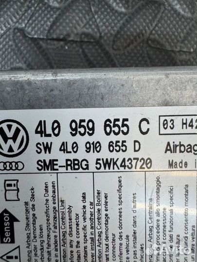 Блок управления AIR BAG 4L0959655C Audi Q7 (4L)