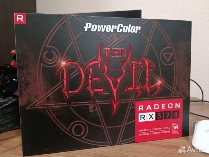 Видеокарта Radeon rx 570 4gb