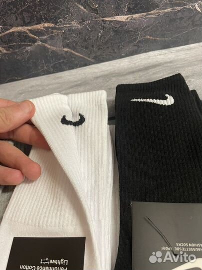 Носки nike высокие