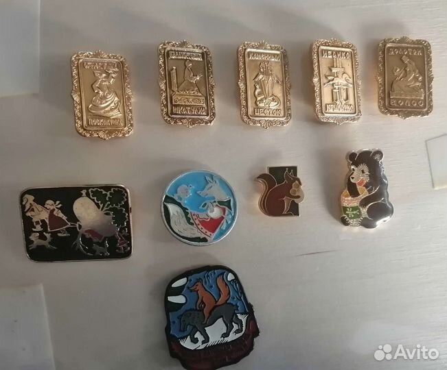 Значки СССР, сказки