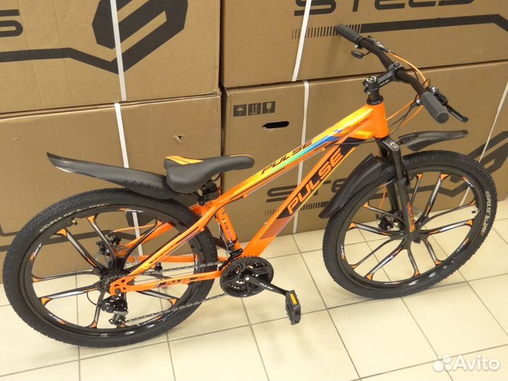 Велосипед подростковый на литых дисках Pulse 26 MD