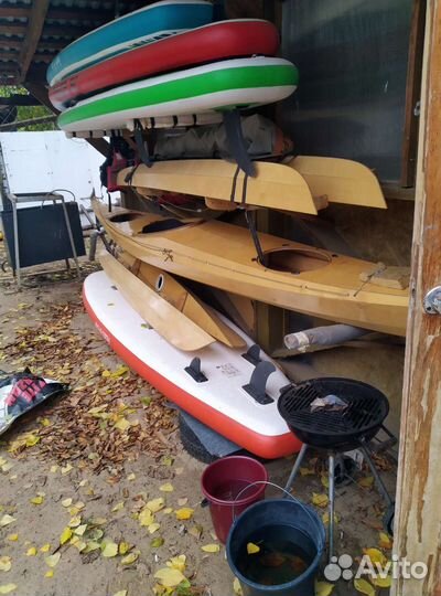 Каяк-тримаран