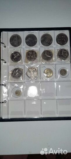 Юбилейные монеты СССР набор 68 штук + Барселона