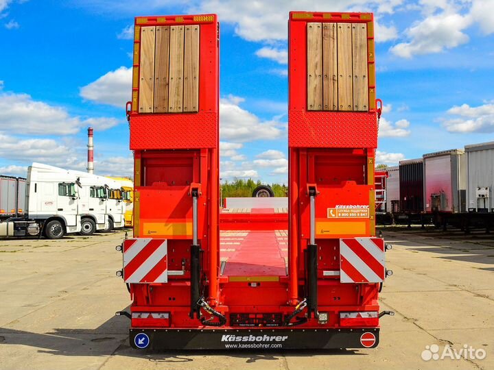 Полуприцеп трал (тяжеловоз) Kassbohrer LB4E, 2023