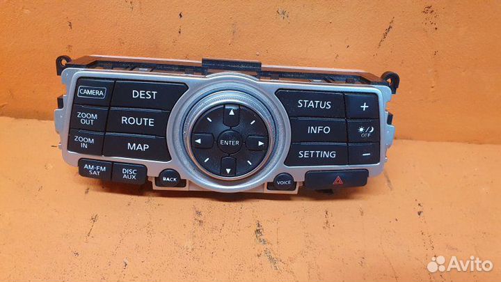 Блок кнопок управления дисплеем Infiniti Fx35 S51