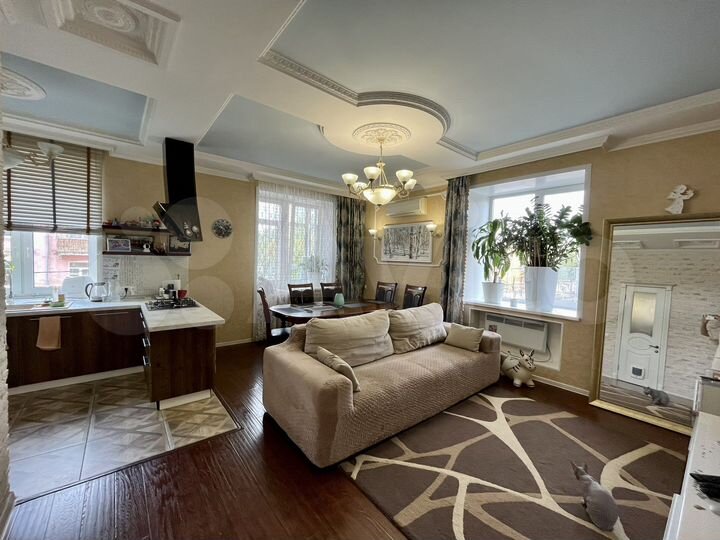 3-к. квартира, 69,1 м², 2/4 эт.