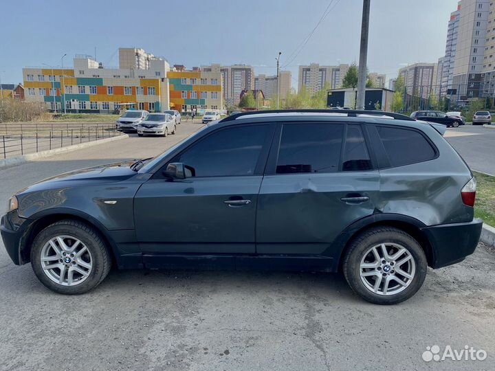 BMW X3 3.0 AT, 2004, 300 000 км